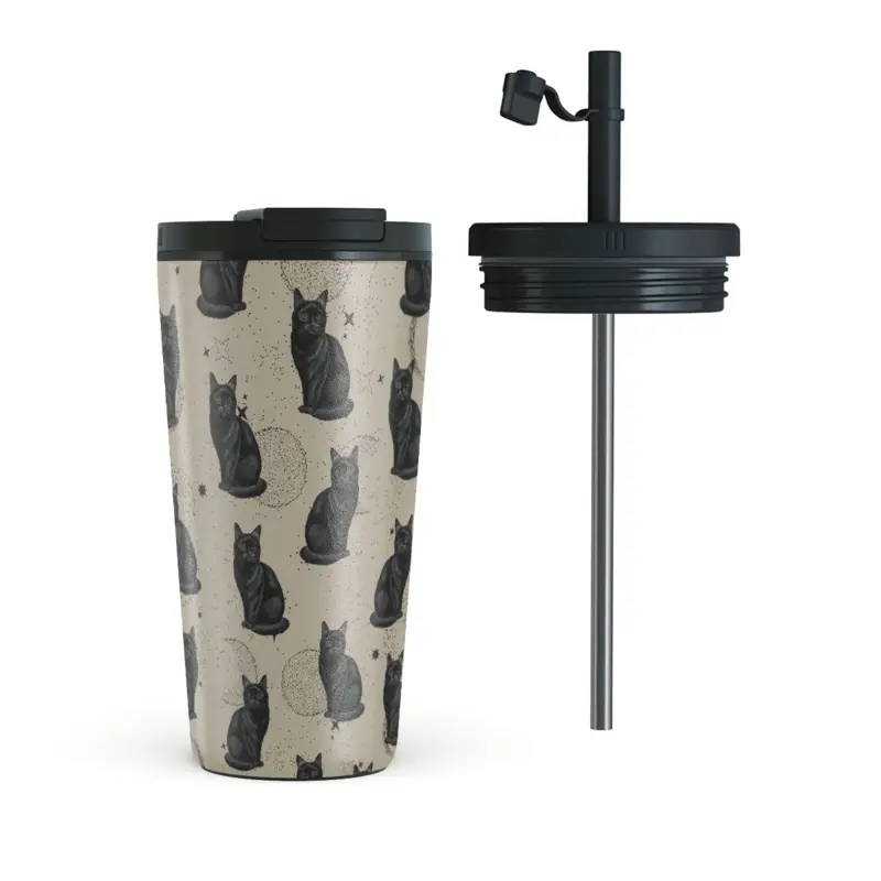 Burga Salem - Termosmugg med Lock-/Sugrörs set - 2974796