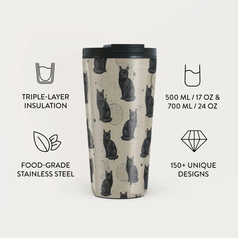 Burga Salem - Termosmugg med Lock-/Sugrörs set - 2974796