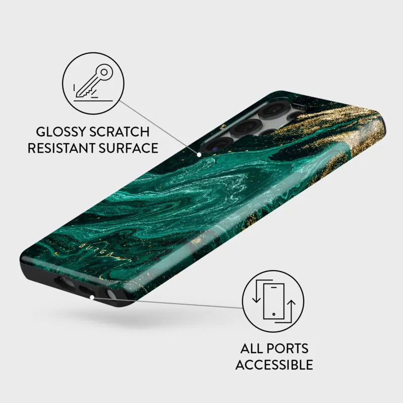Burga Emerald Pool - Samsung Galaxy S25 Tough Skyddsskal - 2996438
