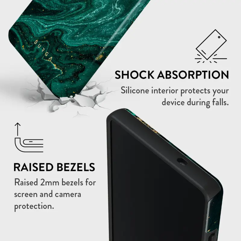 Burga Emerald Pool - Samsung Galaxy S25 Tough Skyddsskal - 2996438
