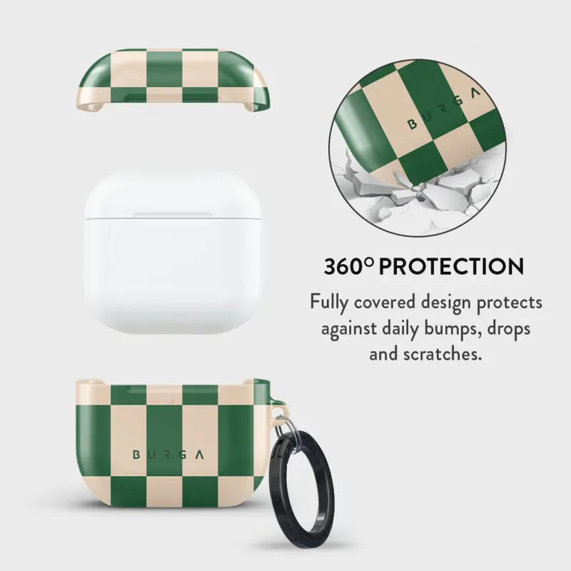 Burga Ivy League - Apple AirPods 4 & AirPods 4 ANC Skyddsfodral - 2999511