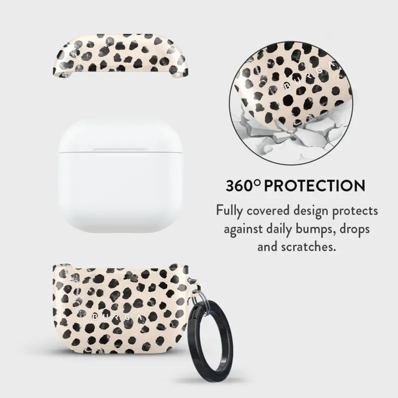 Burga Almond Latte - Apple AirPods 4 & AirPods 4 ANC Skyddsfodral - 2999573