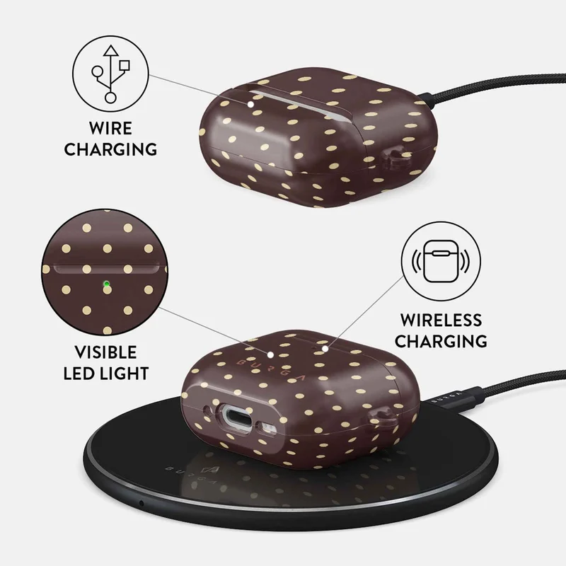 Burga Sorry Busy - Apple AirPods 4 & AirPods 4 ANC Skyddsfodral - 2999660