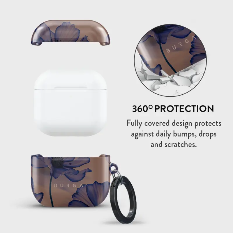 Burga Velvet Night - Apple AirPods 4 & AirPods 4 ANC Skyddsfodral - 2999671