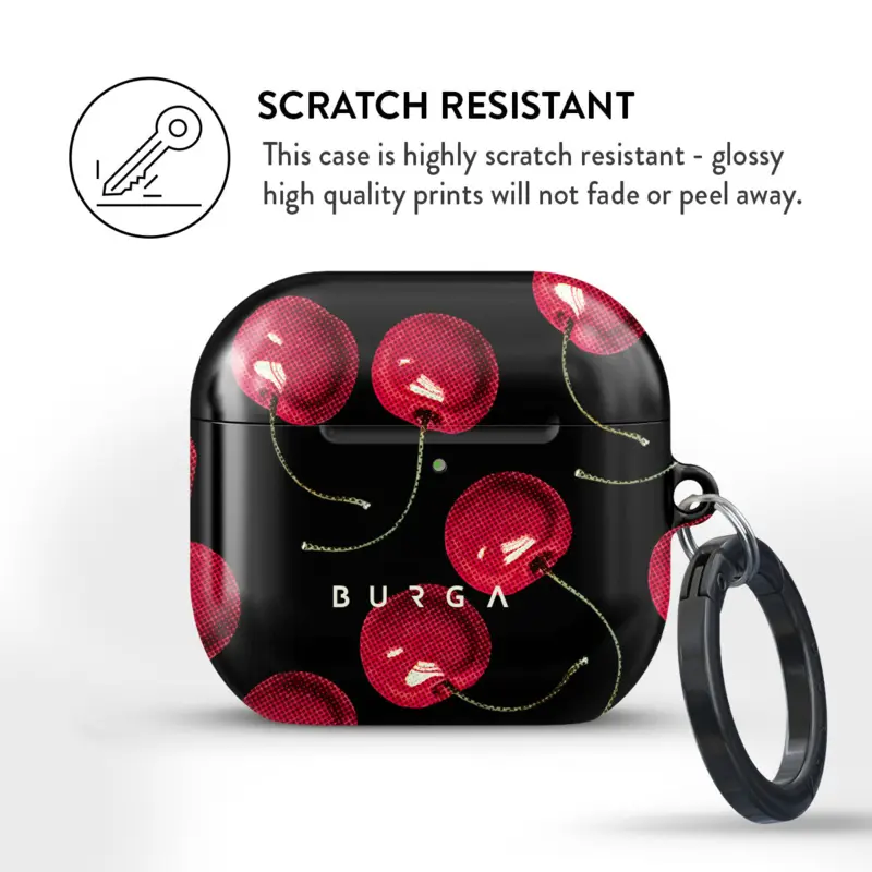Burga Cherrybomb - Apple AirPods 4 & AirPods 4 ANC Skyddsfodral - 2999675