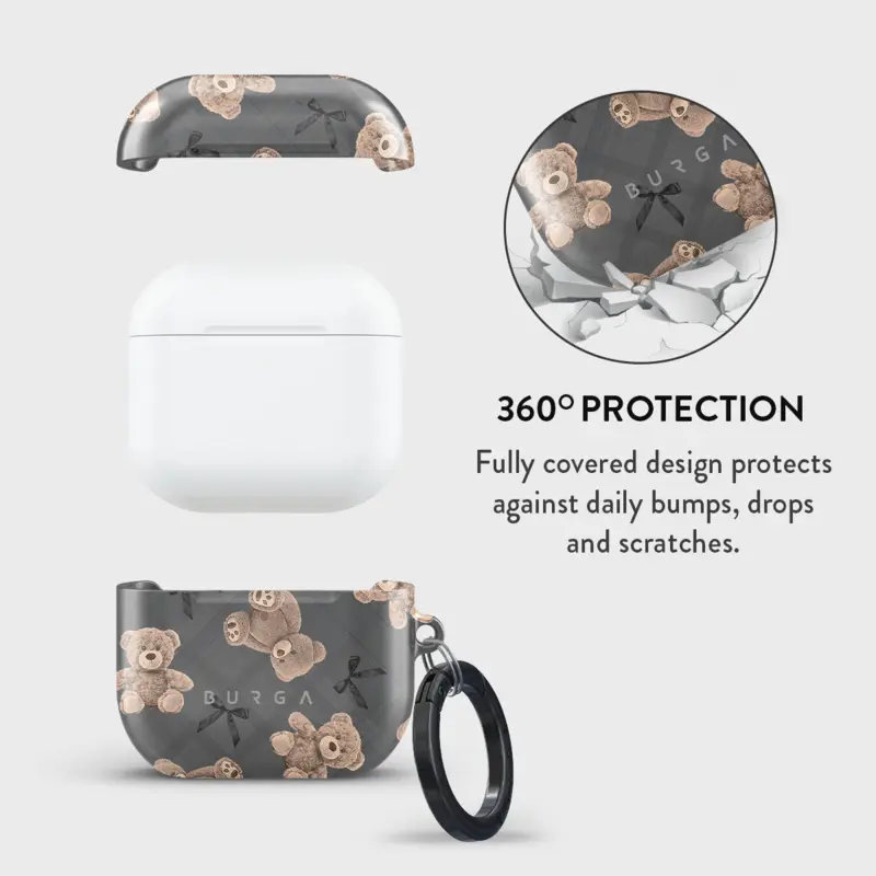 Burga BFF - Apple AirPods 4 & AirPods 4 ANC Skyddsfodral - 2999779