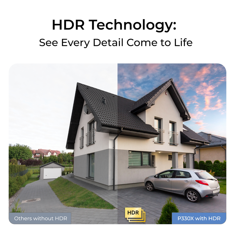 Reolink CX810 PoE-kamera utomhus 4K ColorX Night Vision Vit - 3022173