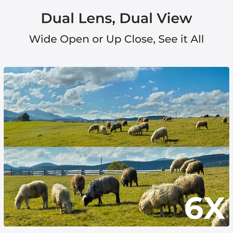 Reolink TrackMix (G770) 4K PTZ 4G batterikamera vit - 3022264