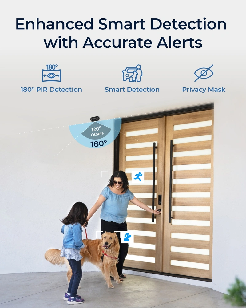 Reolink Argus 4 Pro utomhuskamera 4K färgseende vit - 3022360