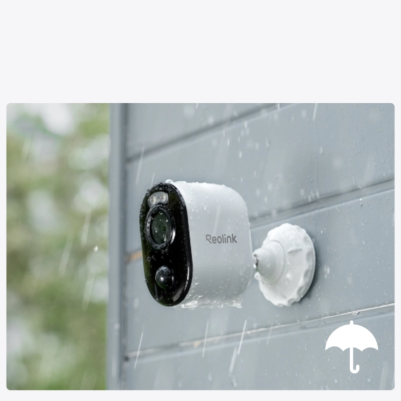 Reolink Argus 3E batterikamera utomhus/inomhus vit - 3022381
