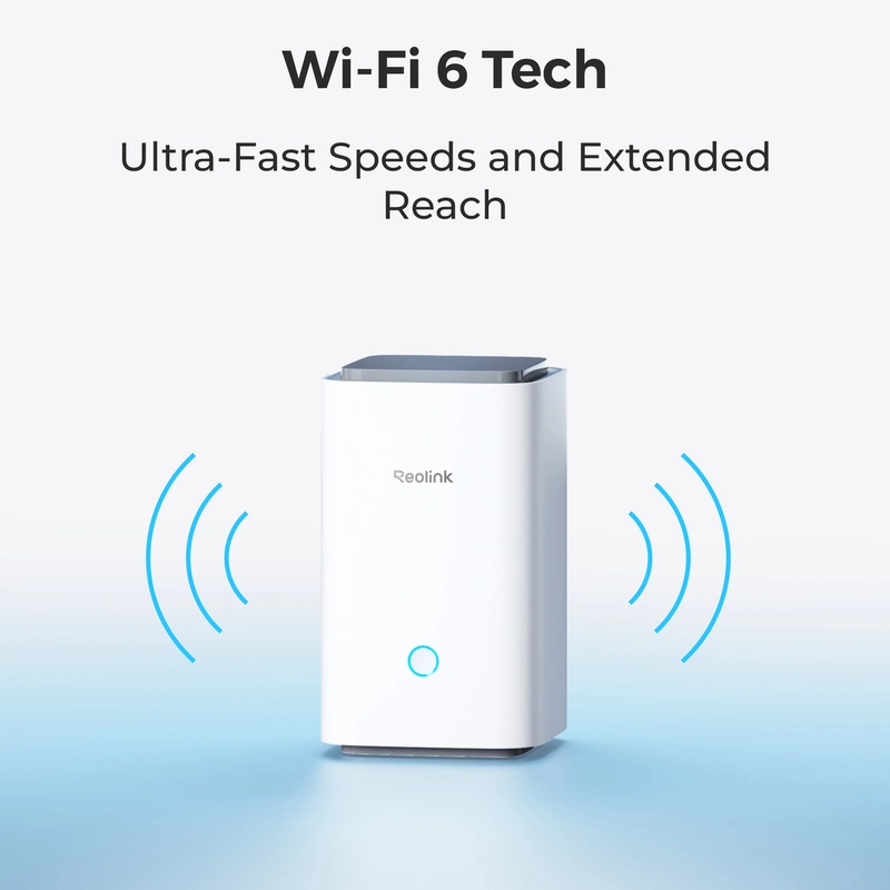 Reolink Home Hub med 2xArgus 3E batterikamera utomhus/inomhus Vit - 3022425