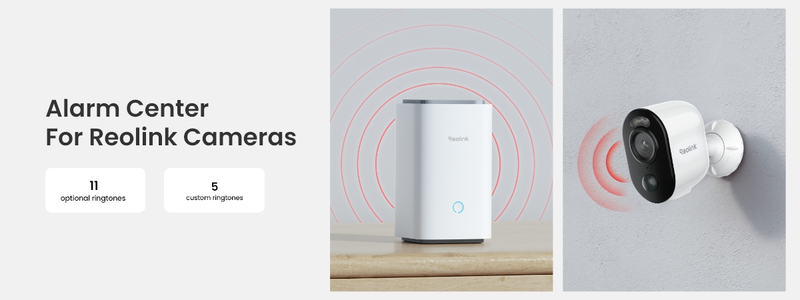 Reolink Home Hub med 2xArgus 3E batterikamera utomhus/inomhus Vit - 3022425