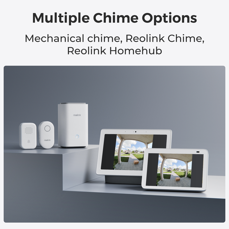 Reolink Videodörrklocka (Batteri) Smart 2K Wi-Fi Svart - 3022634