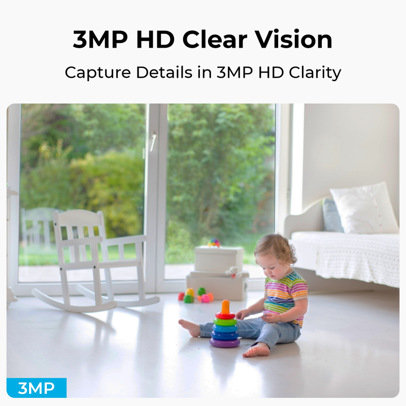 Reolink E321 Smart inomhuskamera Wi-Fi PT Vit - 3022989