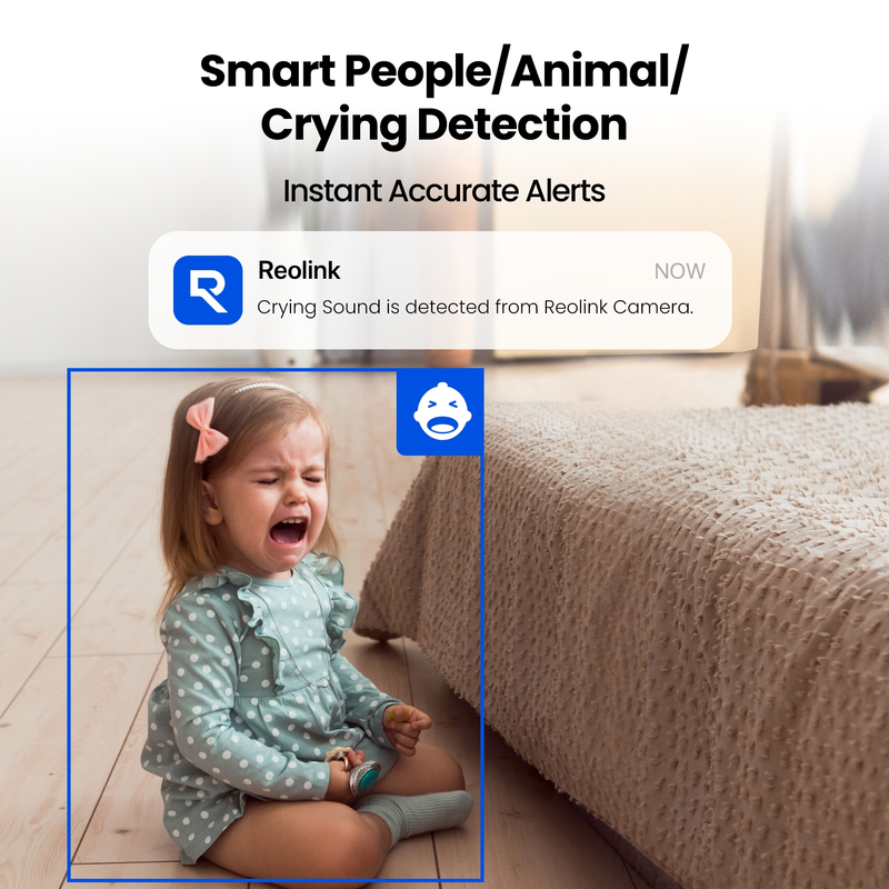 Reolink E321 Smart inomhuskamera Wi-Fi PT Vit - 3022989