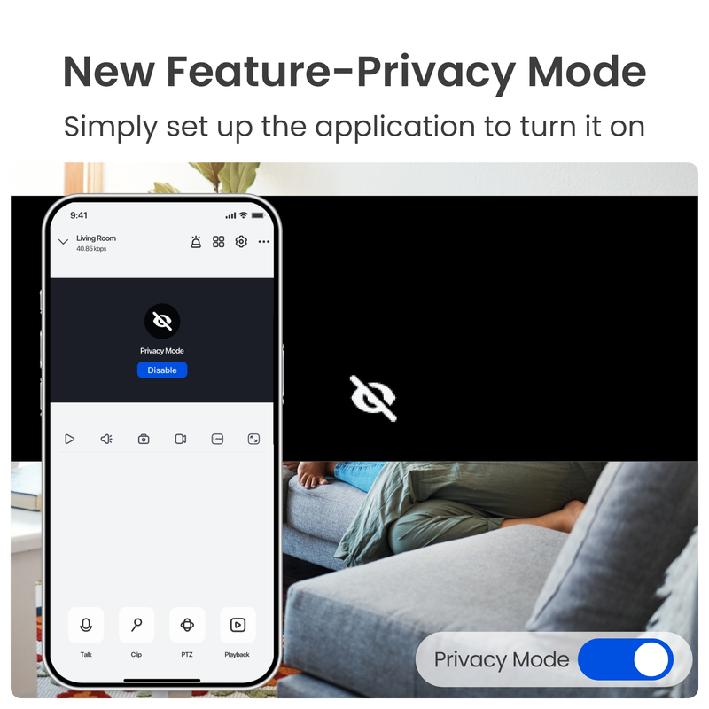 Reolink E321 Smart inomhuskamera Wi-Fi PT Vit - 3022989