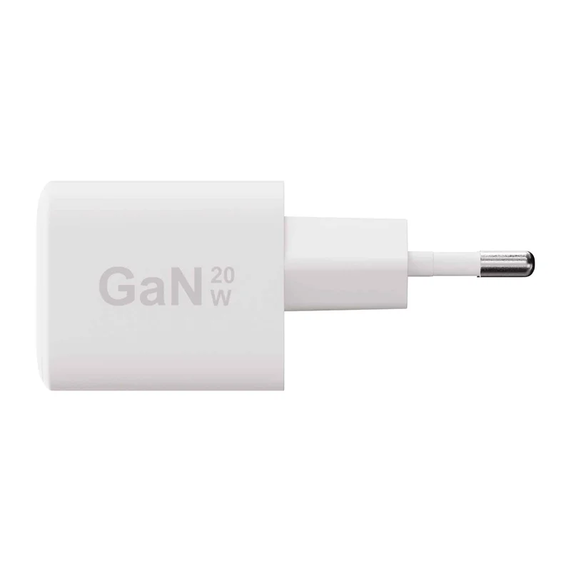 X2O 20W hemmaladdare USB-C med 1,2 m kabel GaN Vit - 3401003