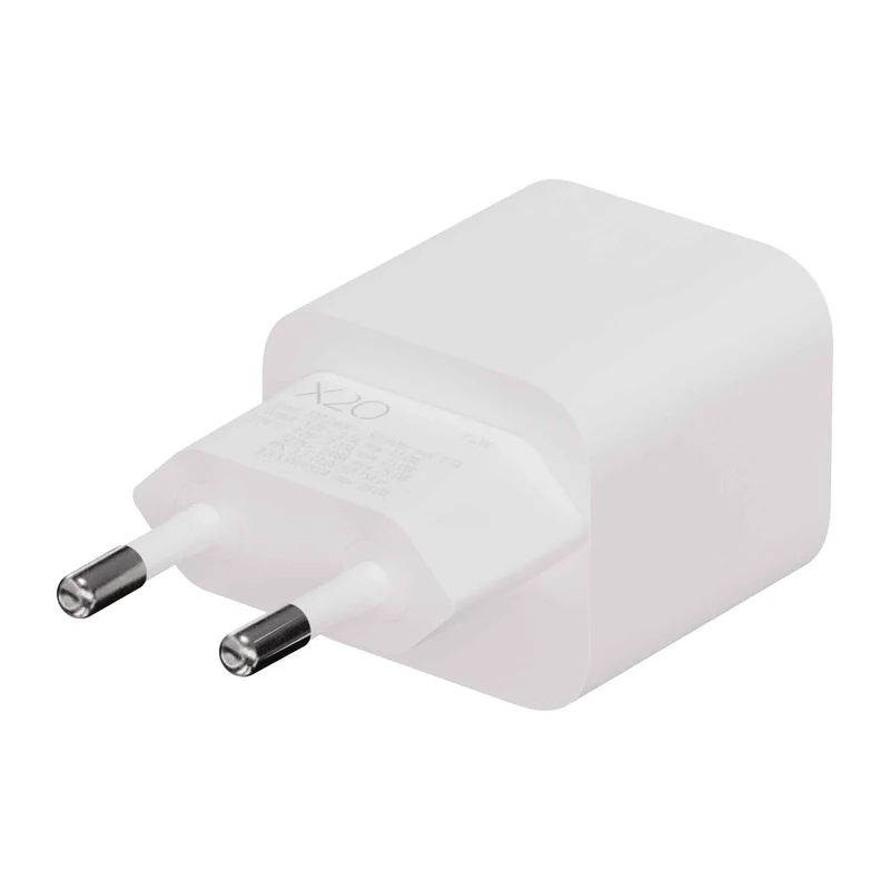 X2O 25 W hemmaladdarset USB-C med 1,2 m kabel GaN vit - 3401006