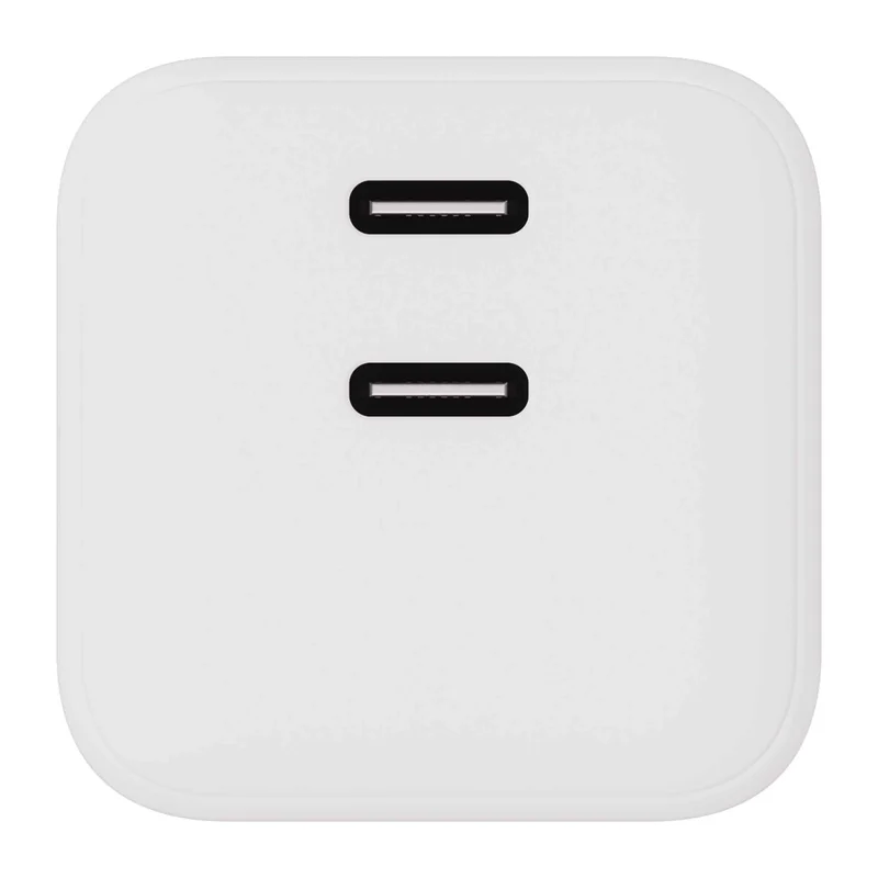X2O 45W dubbel hemmaladdare USB-C/C GaN vit - 3401009