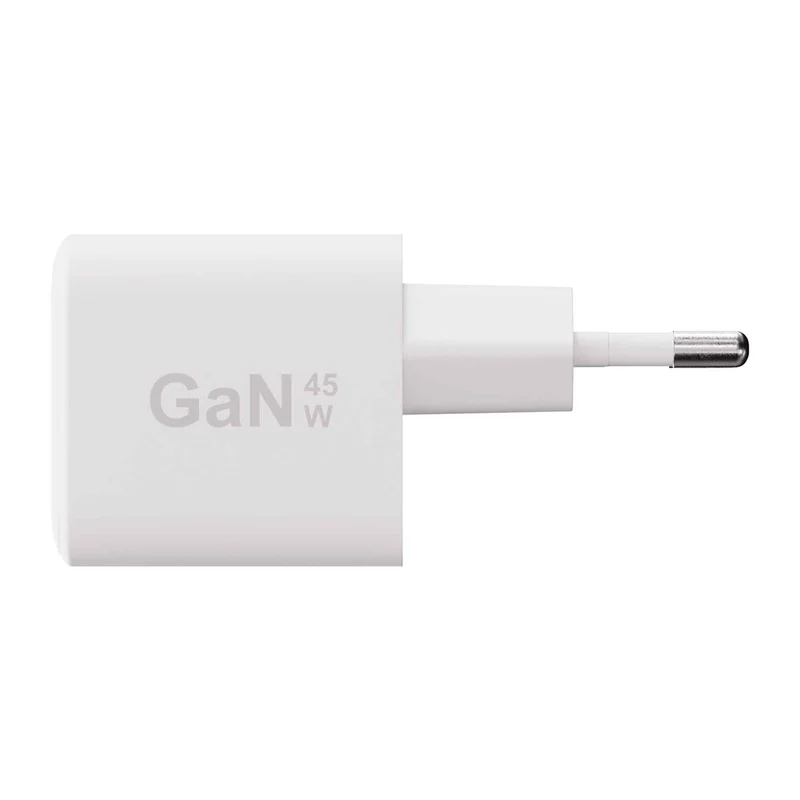 X2O 45W dubbel hemmaladdare USB-C/C GaN vit - 3401009