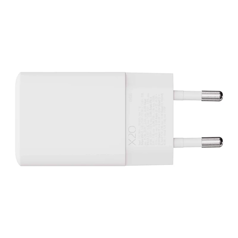 X2O 65W trippel hemmaladdare USB-C/C/A GaN vit - 3401010