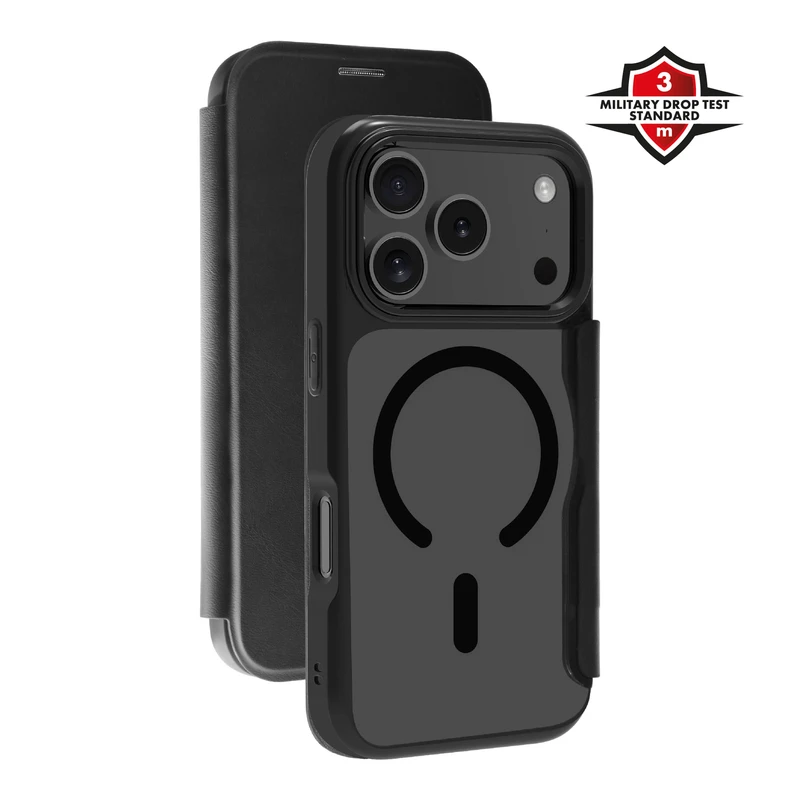 X2O Mag Wallet Plånboksfodral Apple iPhone 17 Pro Max Svart - 3410003
