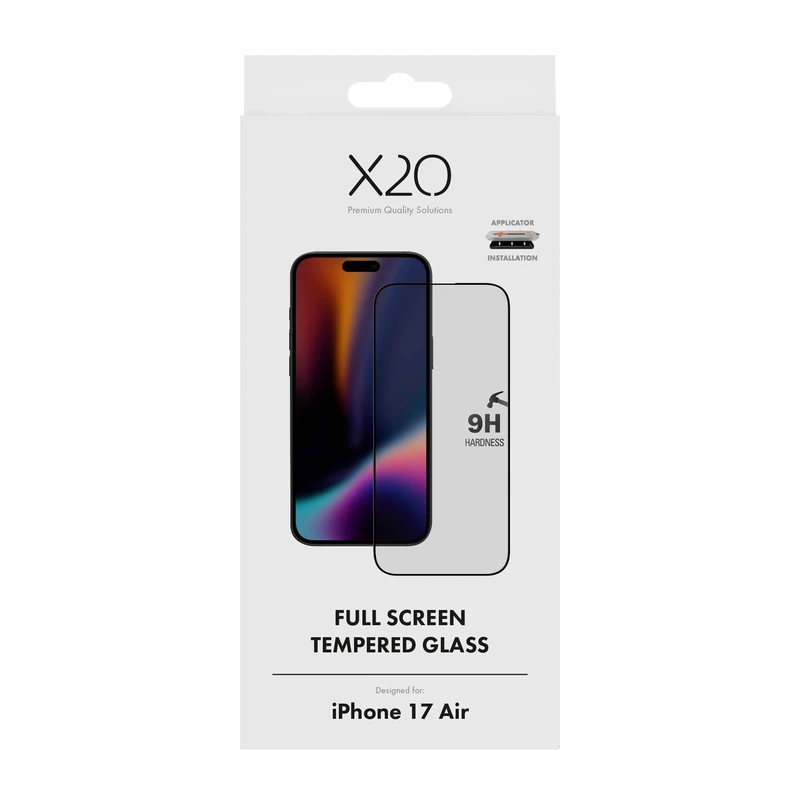 X2O Full Screen Skyddsglas Apple iPhone Air - 3410020