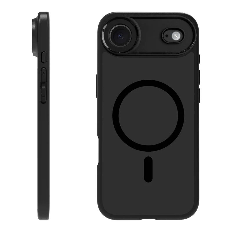 X2O Mag Frosted Skal Apple iPhone Air Semi-Klar/Svart - 3410022