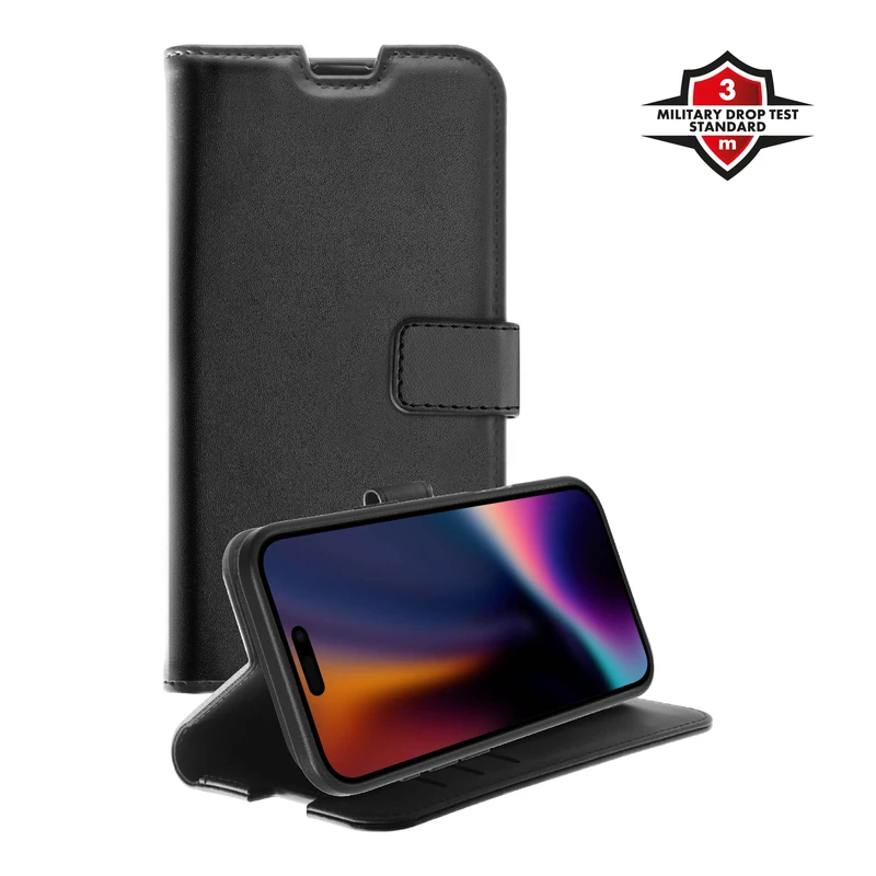 X2O Classic Wallet Plånboksfodral Apple iPhone Air Svart - 3410025
