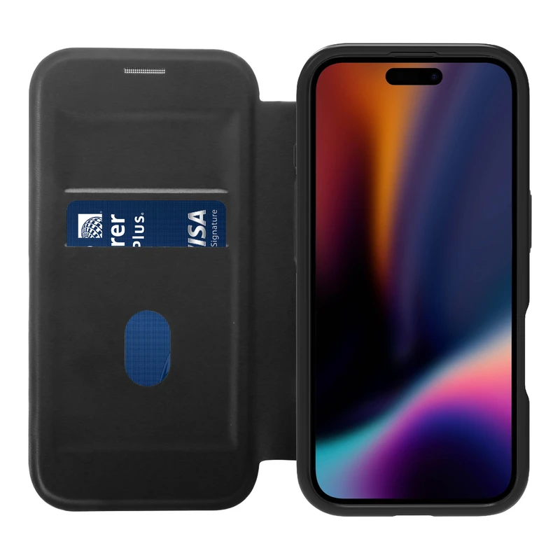 X2O Mag Wallet Plånboksfodral Apple iPhone 17 Svart - 3410028