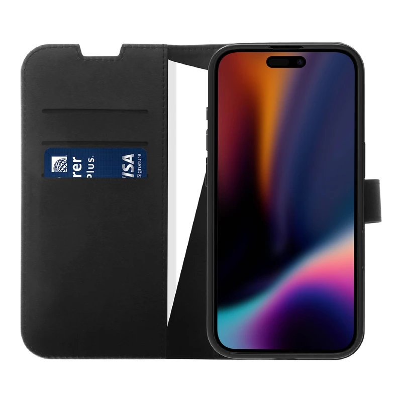 X2O Classic Wallet Plånboksfodral Apple iPhone 17 Svart - 3410034