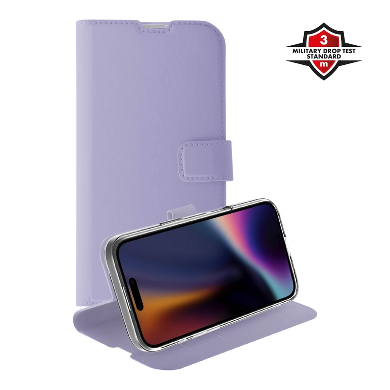 X2O Classic Wallet Plånboksfodral Apple iPhone 17 Lavender - 3410037