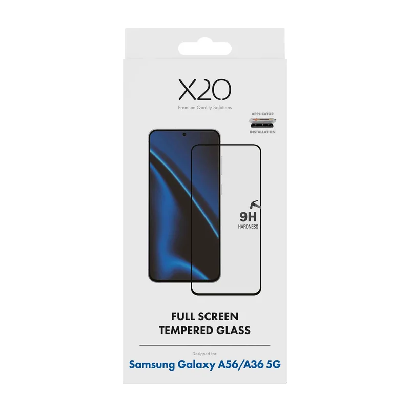X2O Full Screen Skyddsglas Samsung Galaxy A56/A36 5G - 3410045