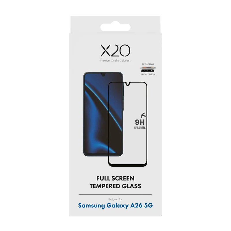 X2O Full Screen Skyddsglas Samsung Galaxy A26 5G - 3410046