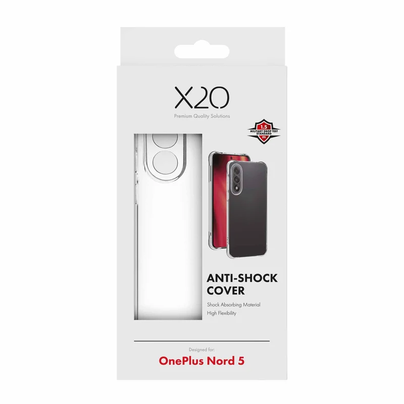 X2O Anti-Shock Skal OnePlus Nord 5 Klar - 3410052