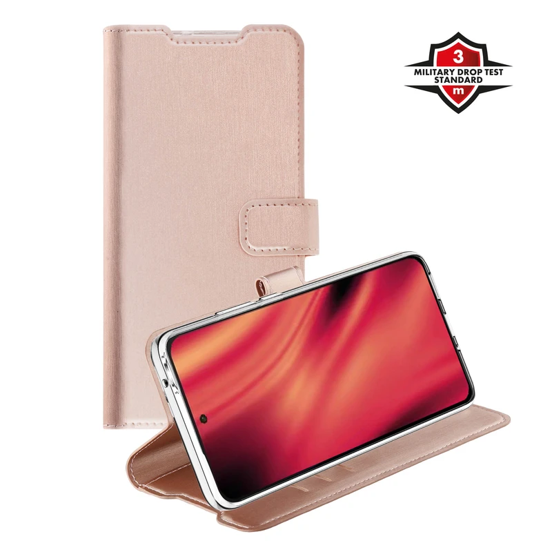 X2O Classic Wallet Plånboksfodral OnePlus Nord CE5 Rose Gold - 3410055