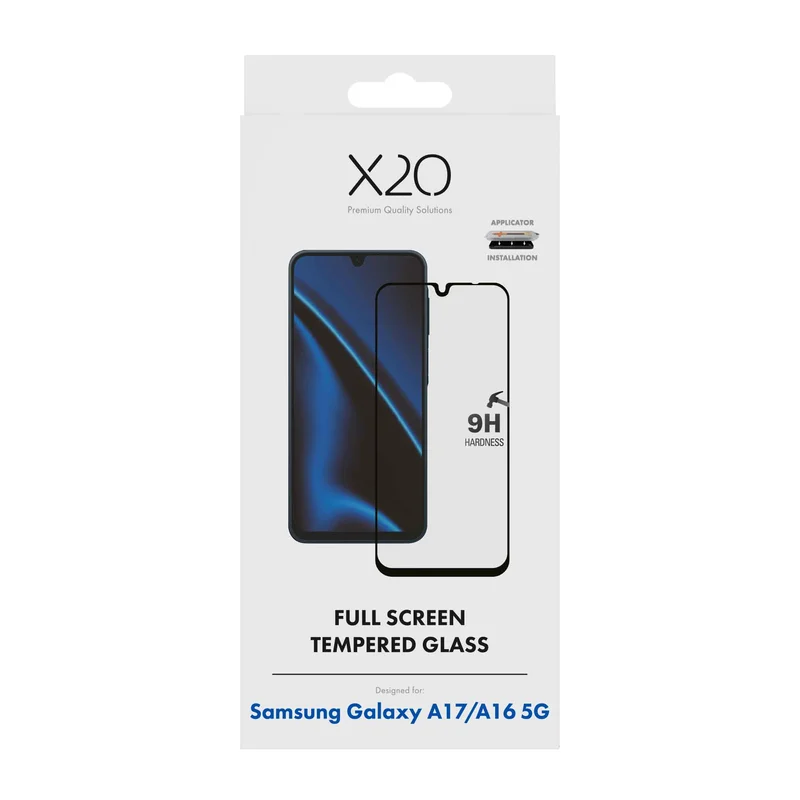 X2O Full Screen Skyddsglas Samsung Galaxy A17/A16 5G - 3410059
