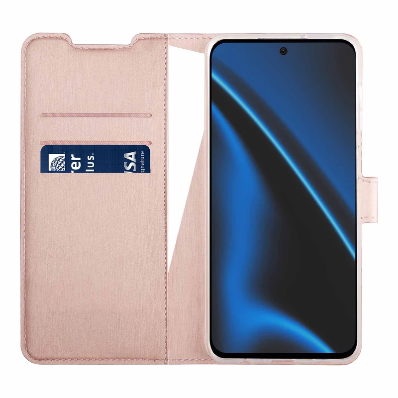 X2O Classic Wallet Plånboksfodral Samsung Galaxy A56/A36 5G Rose Gold - 3410078