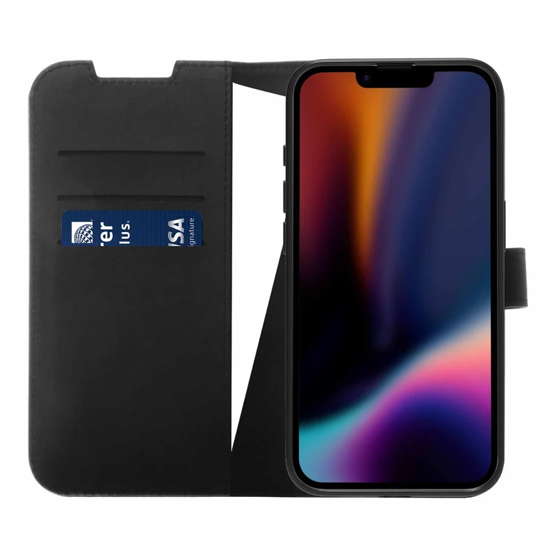 X2O Classic Wallet Plånboksfodral Apple iPhone 17e/16e Svart - 3410079