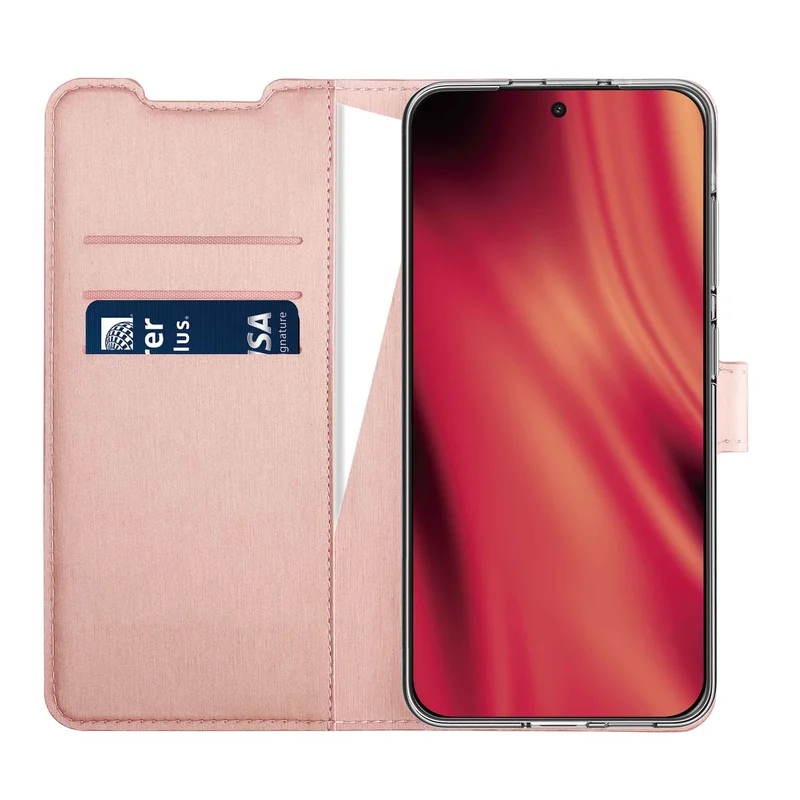 X2O Classic Wallet Plånboksfodal OnePlus 15 Rose Gold - 3410102
