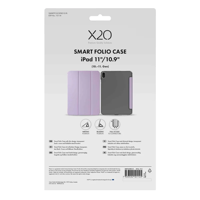 X2O Smart Folio Case Apple iPad 11