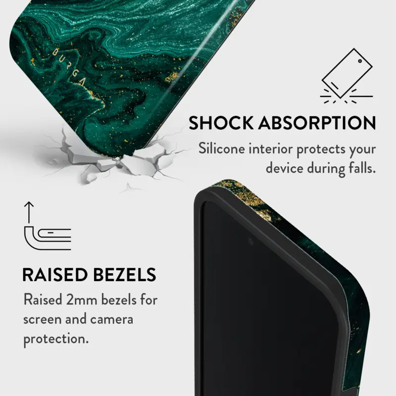 Burga Emerald Pool - Apple iPhone 17e/16e Tough Skyddsskal - 4103488