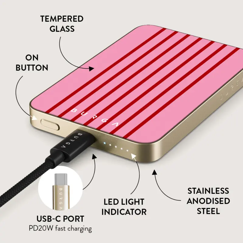 Burga Favorite Bikini - MagSafe Power Bank 5000 mAh Guld - 4108641