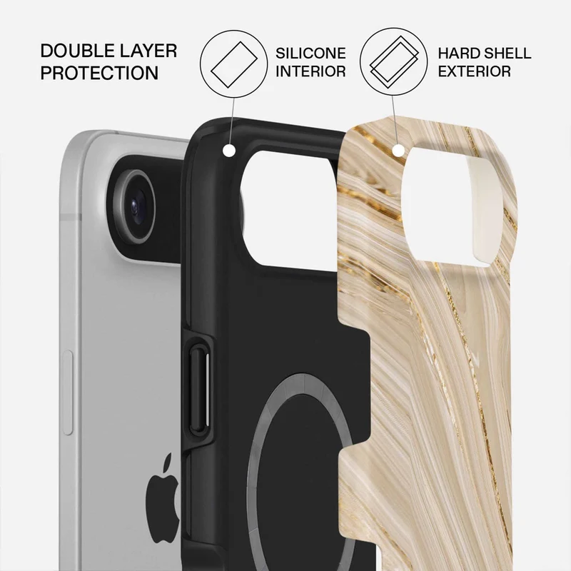 Burga Full Glam - Apple iPhone Air Tough MagSafe Skyddsskal - 4139007