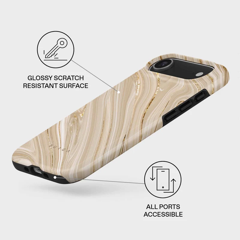 Burga Full Glam - Apple iPhone Air Tough MagSafe Skyddsskal - 4139007