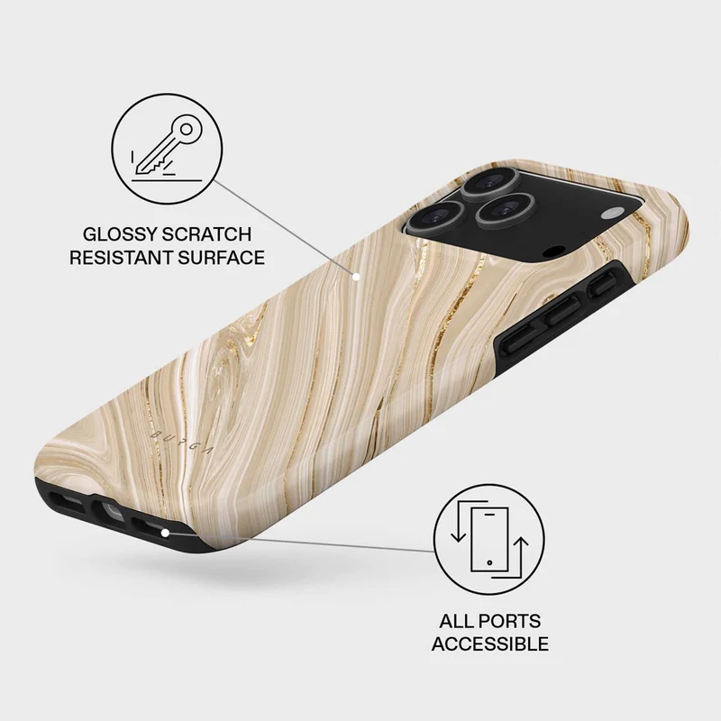 Burga Full Glam - Apple iPhone 17 Pro Tough MagSafe Skyddsskal - 4139011