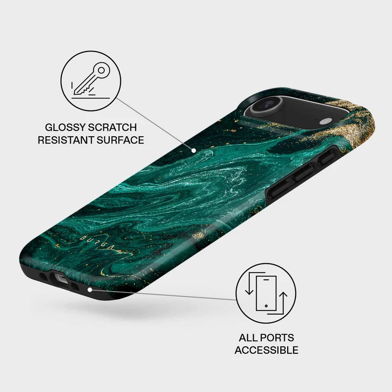 Burga Emerald Pool - Apple iPhone Air Tough MagSafe Skyddsskal - 4139151