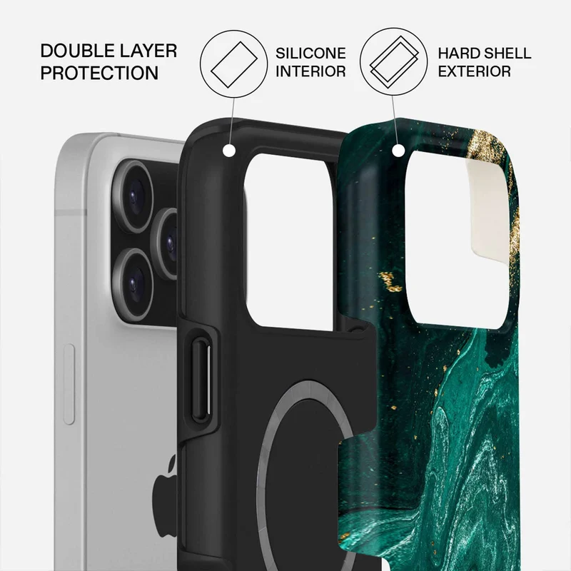 Burga Emerald Pool - Apple iPhone 17 Pro Max Tough MagSafe Skyddsskal - 4139159