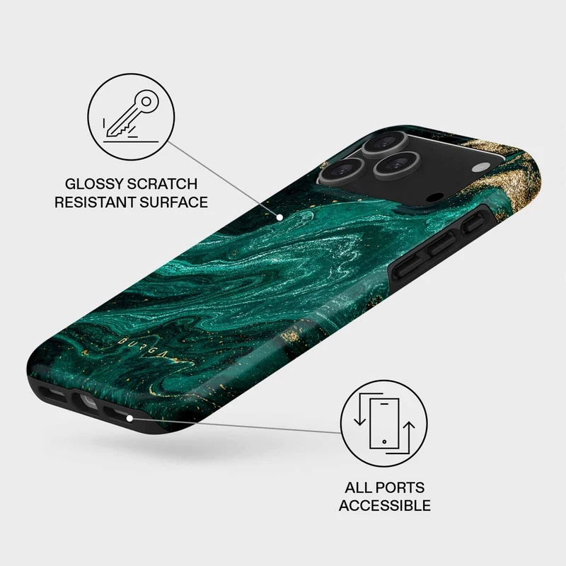 Burga Emerald Pool - Apple iPhone 17 Pro Max Tough MagSafe Skyddsskal - 4139159