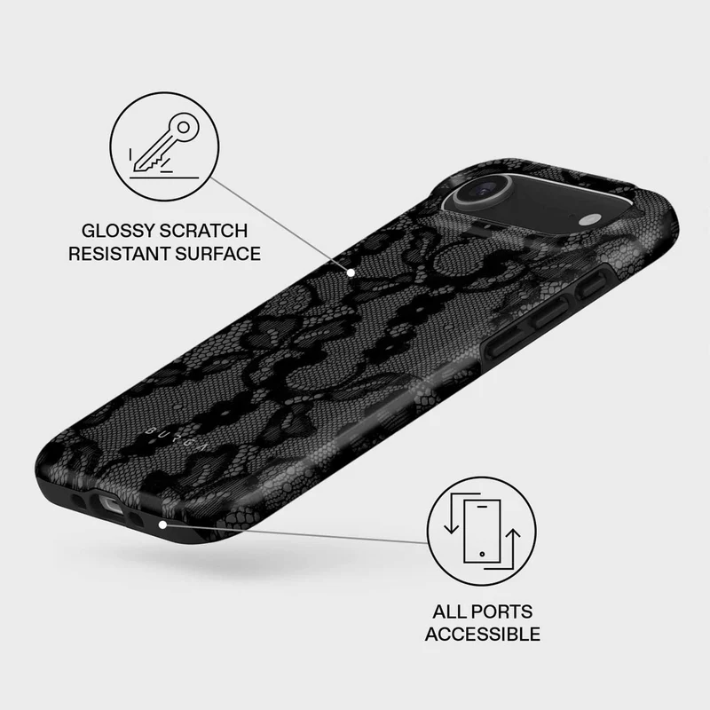 Burga Magnetic - Apple iPhone Air Tough MagSafe Skyddsskal - 4141039